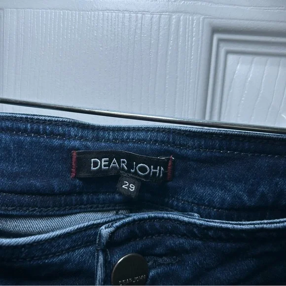 Dear John Midnight Flare Jeans Women’s 29 Western Country Minimal Fall going out - Picture 4 of 9